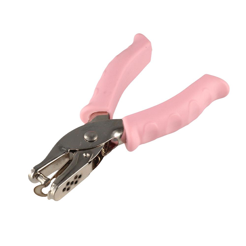 Macaron Color Mini Paper Punch Single Hole Loose-leaf Punch Practical DIY Paper Puncher Students