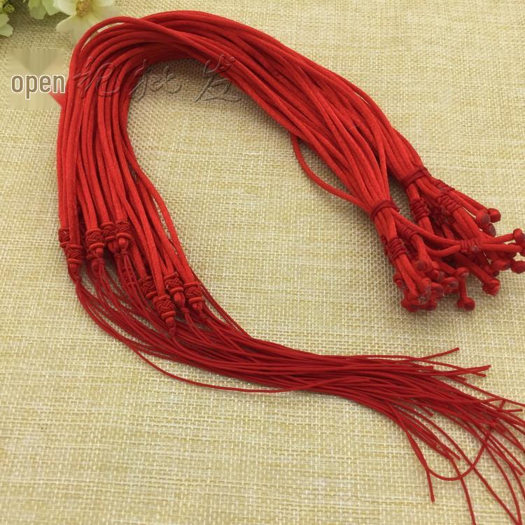Handwoven Ethnic Jade Pendant Necklace Rope - Unisex Jewelry Accessory Woven Rope