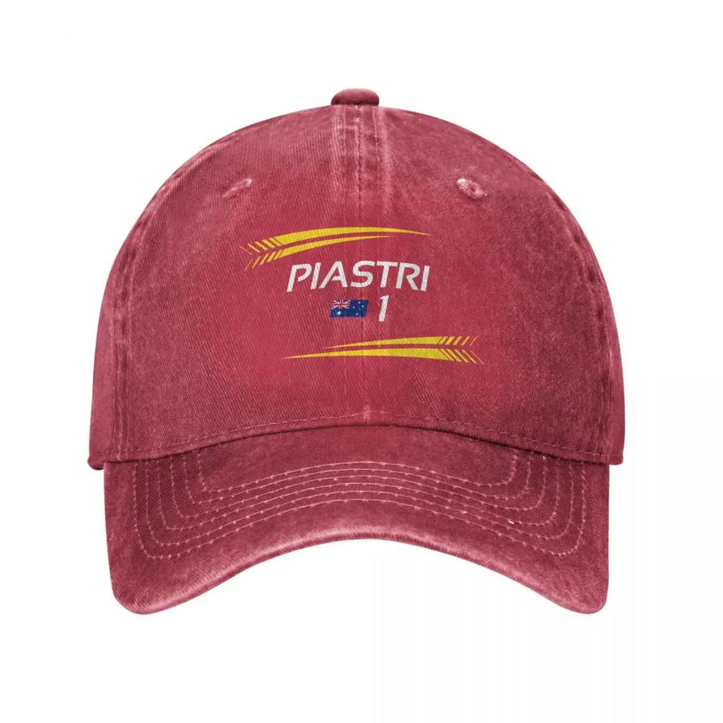 F    Piastri black version Baseball Cap Christmas Hat Unique hats Sunscreen Streetwear Hats For Women Unisexs