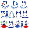 Cartoon Cats Costume Dogs Donkeys Accessories Set For Kid And Teen Halloween Birthday Cosplay Parties Role Playing