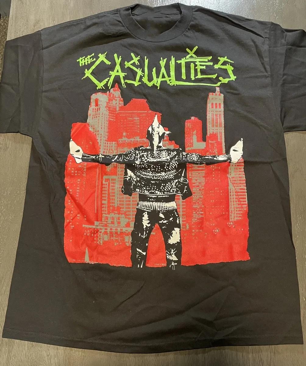 The Casualties Band Music Black T-Shirt Cotton Unisex S-5XL XL