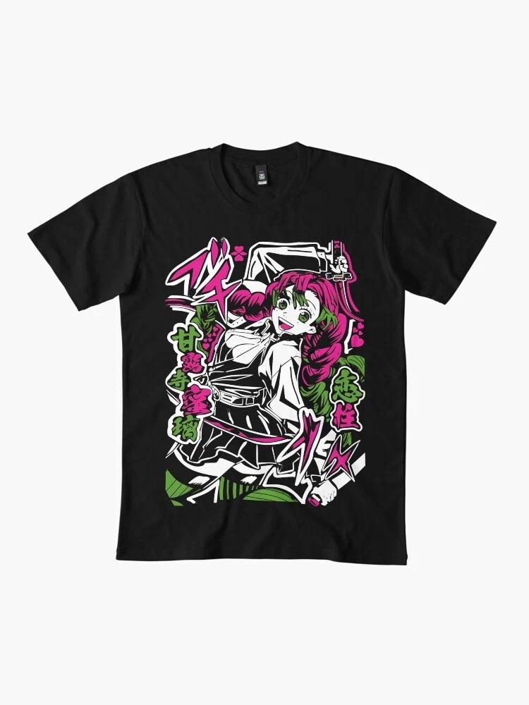Anime Demon Slayer Mitsuri Love Hashira V2 Cute Hot Basic Unisex T Shirt S