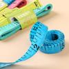 Soft Plastic Tape Measure for Bust, Waist, and Clothing Measurements - Compact Leather Design, Ideal for E-commerce Gifts