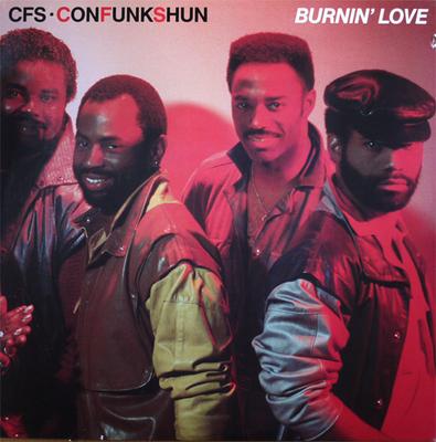 LP Record CON FUNK SHUN - Burnin' Love 4228269631 Mercury 1986 US Soul/Funk Used