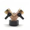 Ball Valve Garden Double-way Ball Valve Three-way Valve Brass Faucet Diverter Water Pipe Y-shaped Ball