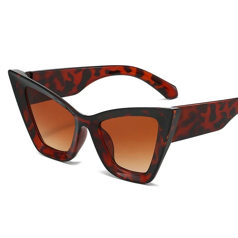 

Солнцезащитные очки кошачий глаз женские мужские винтажные брендовые зеркальные стильные солнцезащитные очки женские мужские милые линзы цвета личности Other