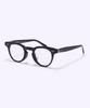 Alloaiweeo [Frame Black] Fbg7601 0909G Black Acetate Eyeglass Frame Blue Light Lens Selection