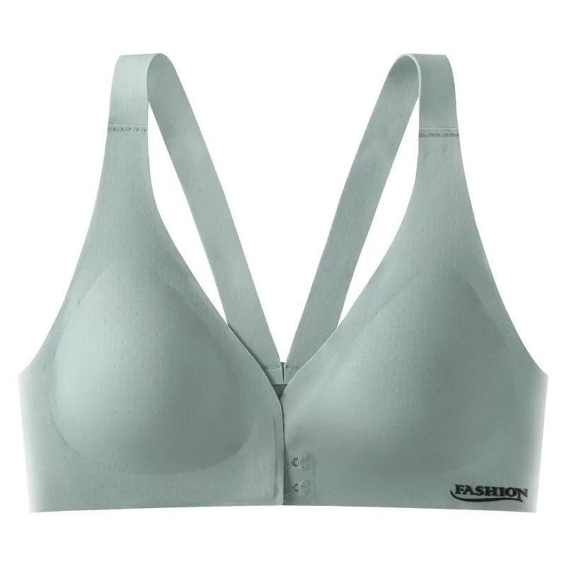 Women's Seamless Bra: Enhances Small Chest, Side Support, Anti-Sagging, Front Closure, Sexy & Comfortable with Beautiful Back
