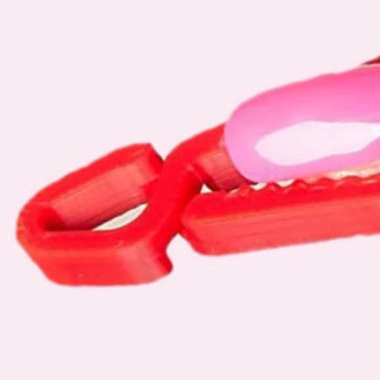 2/5/10Pcs Nail Polish Finger Protector Clip Reusable Women DIY Acrylic Gel Nail Extension Protective Clip Manicure Tools Nail Art Accessories