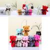 Adorable Teddy Bear Plush Toy Keychain Soft Stuffed Animal Doll Cute Gift