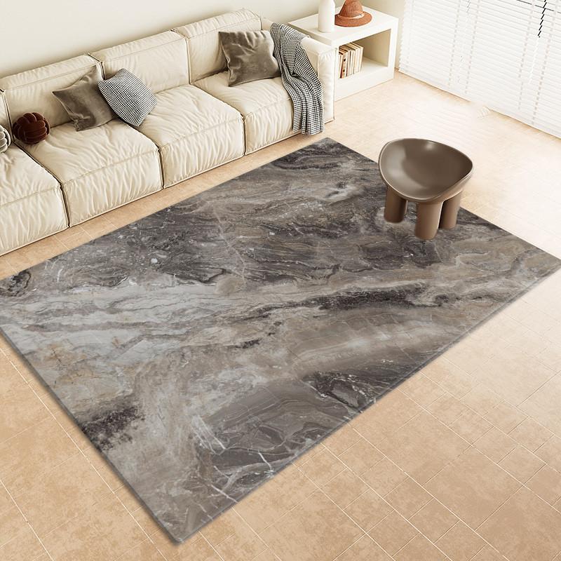 Marmor Teppich Abstrakt Stein Textur Großer Teppich für Wohnzimmer Weiche Memory-Schaum Bodenmatte Bettvorleger Große Badematte Rutschfest