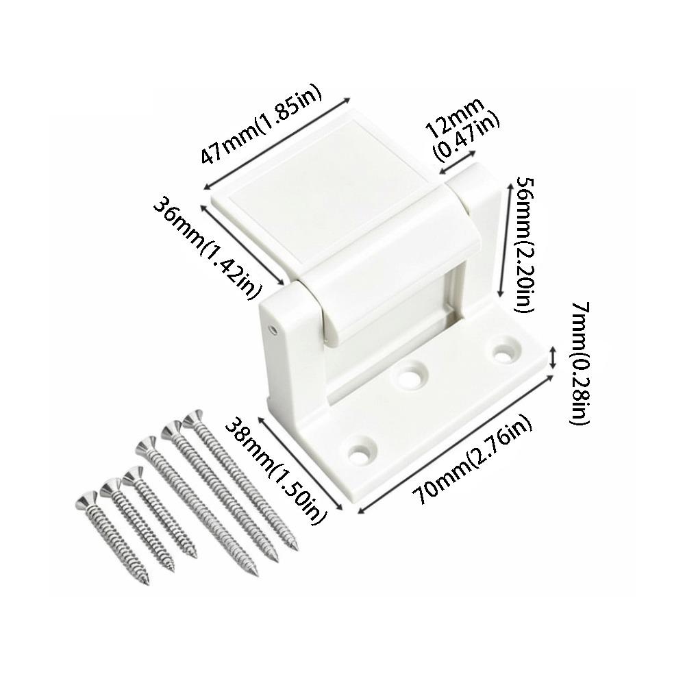 Aluminum Zinc Zinc Alloy Resistance Home Door Lock Security Security Lock Door Lock Reinforcer Home Door белый