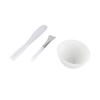 3pcs DIY Mask Tool Set Silicone Mask Bowl Mask Brush Spatula Set DIY Mask Mixing Tool Sets