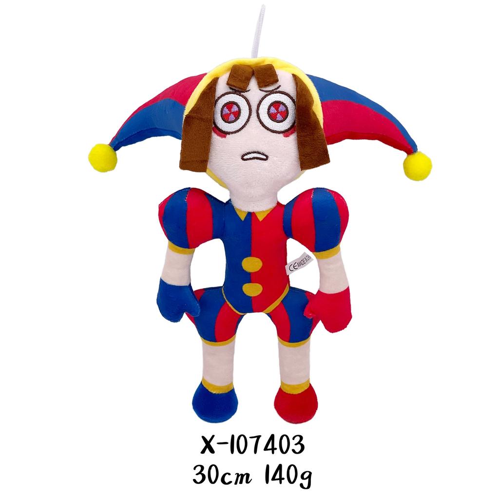 Clown Plush Toy The Amazing Digital Circus Jax Cartoon Doll Soft Stuffed Plushie Multi Styles Kids Birthday Easter Gift