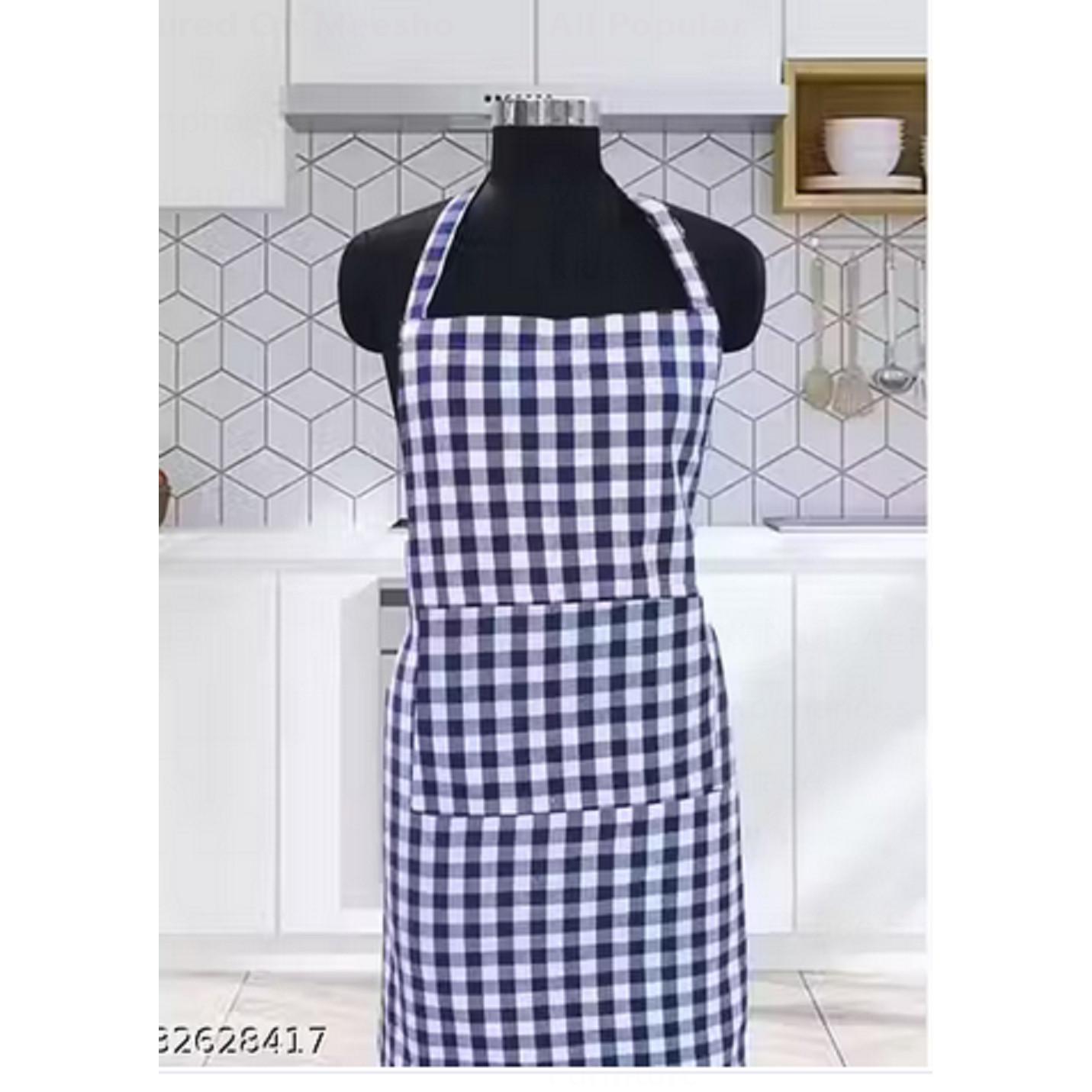 

@ Check Design Chef For Cooking Apron Housewife & Restaurant 80Gm Zr-7056-60%Off