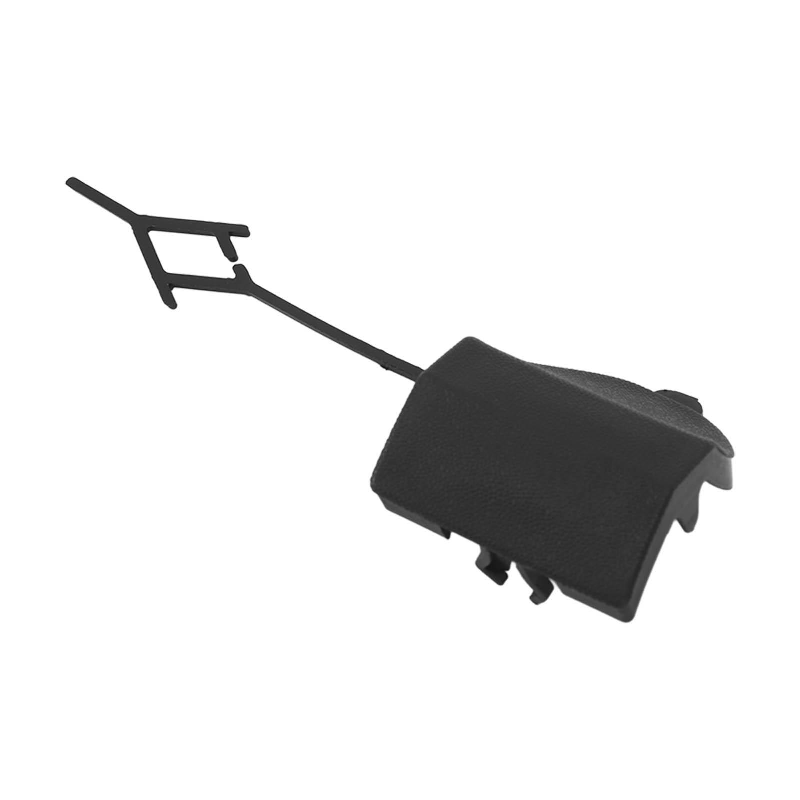 

Крышка буксировочного крюка заднего бампера, черная, отлично герметизирующая, безопасная крышка проушины буксировочного крюка бампера для Cayenne 92A