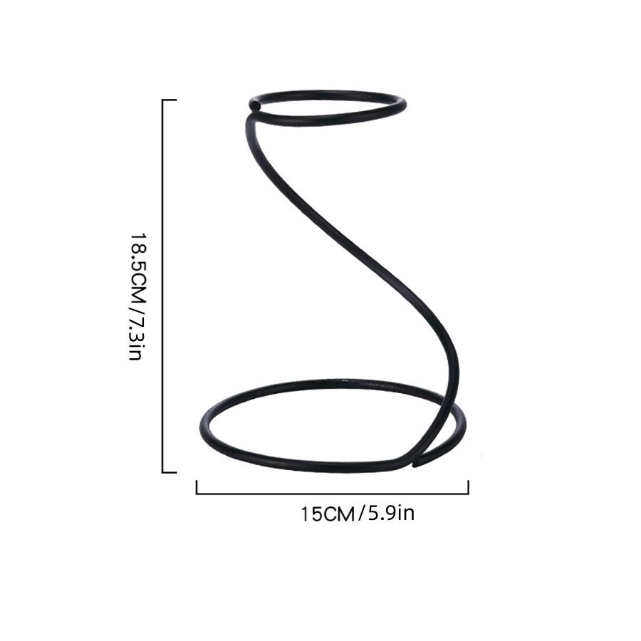 Pour Over Coffee Rack Snake Shape Coffee Dripper Stand Durable Iron Filter Cup Rack Multi-purpose Coffee Filter Cup Holder