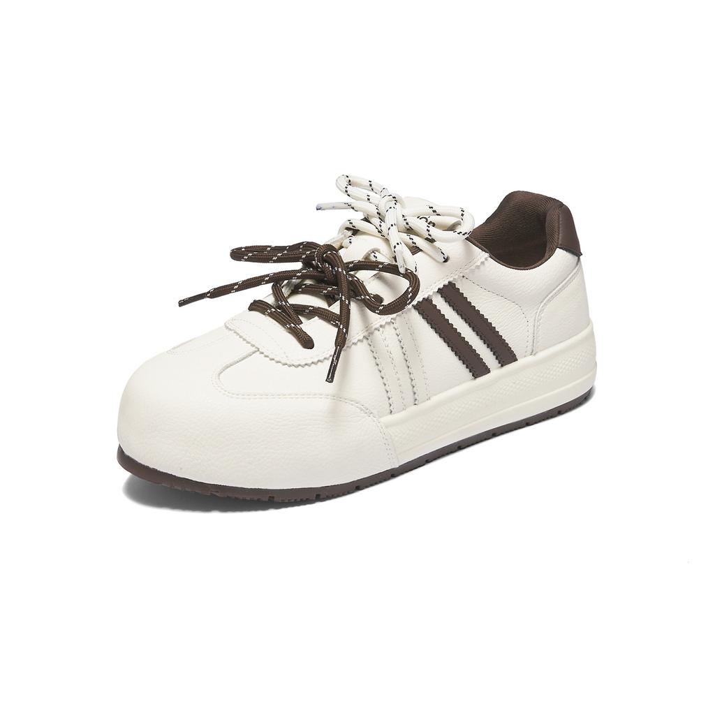 Flat spring new German training shoes casual sports shoes platform white board shoes
