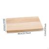 Unfinished Board Blank Wooden Blocks Home Decoration Arts for DIY Crafts Projects Wood Sheets