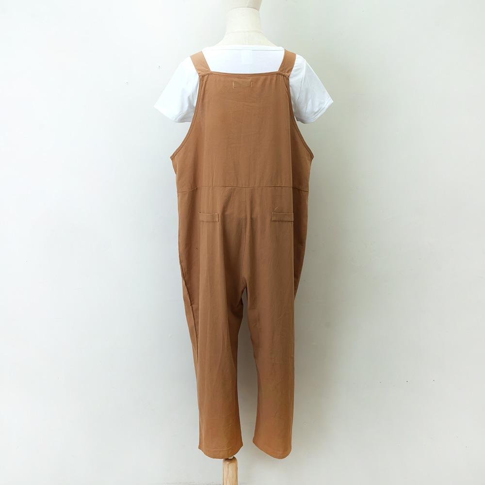 HEIßE Mode Frauen Mädchen Lose Solide Overall Strap Latzhose Haremshose Damen Overall Hosen Casual Playsuits Plus Größe S-5XL