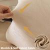 Soft Velvet Game Chair Cover for Office Internet Cafe Home Decor Computer Armrest Gaming Seat with Armrest Slipcovers 1Set/4Pcs