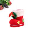 3Pcs Christmas Candy Boots Gift Bags Drawstring Reusable Tear-Resistant Premium Material for Candies Sweets Chocolates Party