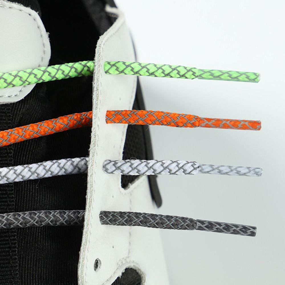 Reflektierend Reflektierend Sneaker Schnürsenkel Fluoreszierend Bunt Sport Schnürsenkel 120cm Länge Polyester Schuhzubehör