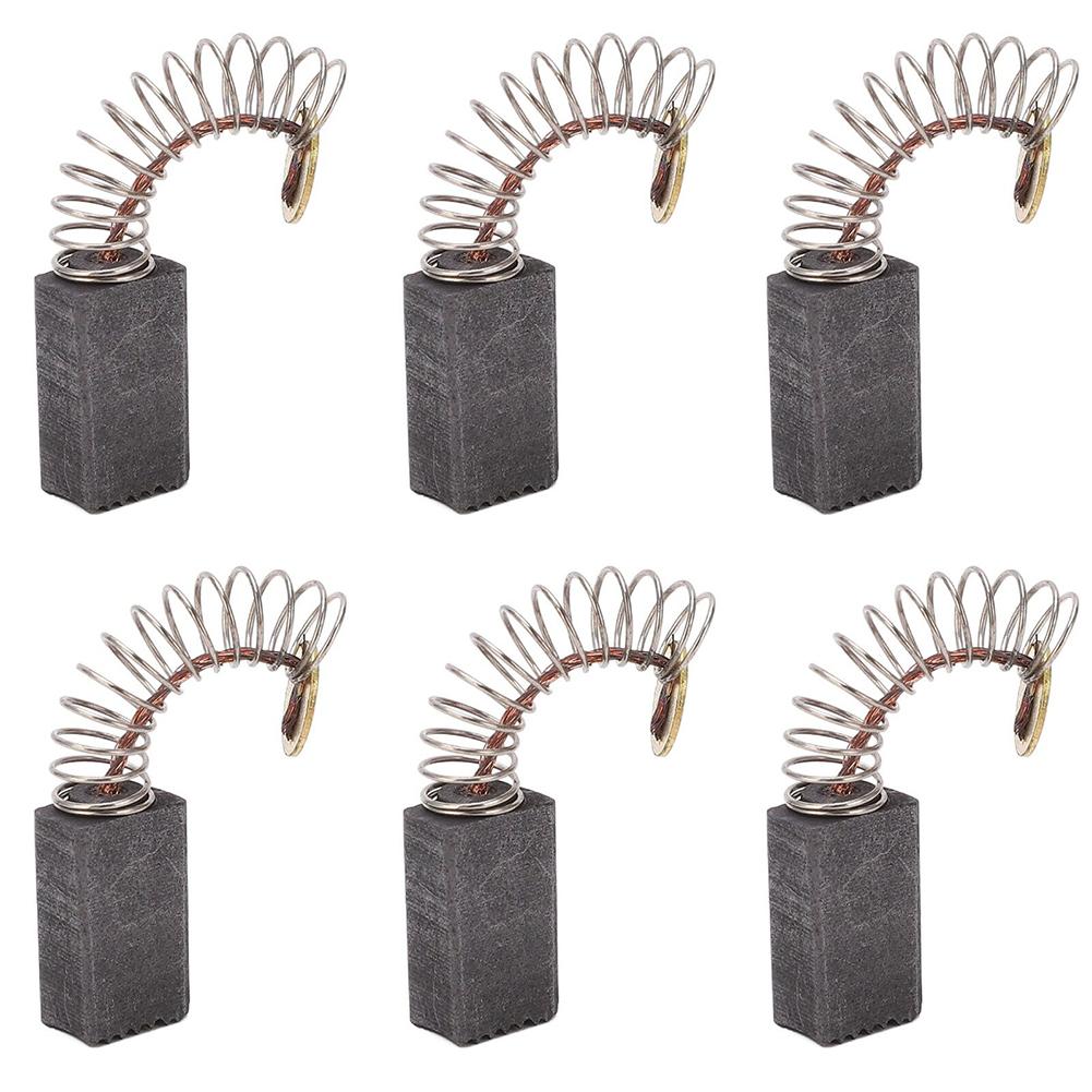 Replacement Carbon Brushes 6pcs For Electric Hair Dryers Kit Set Trimmers Alternatives Carbon+Metal High Quality