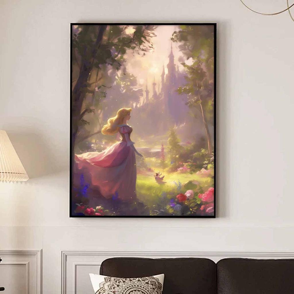 5D Diy Diamond Painting The Princess In The Forest Full Drill Rhinestones Mosaic Embroidery Handmade Products Home Decor Gift