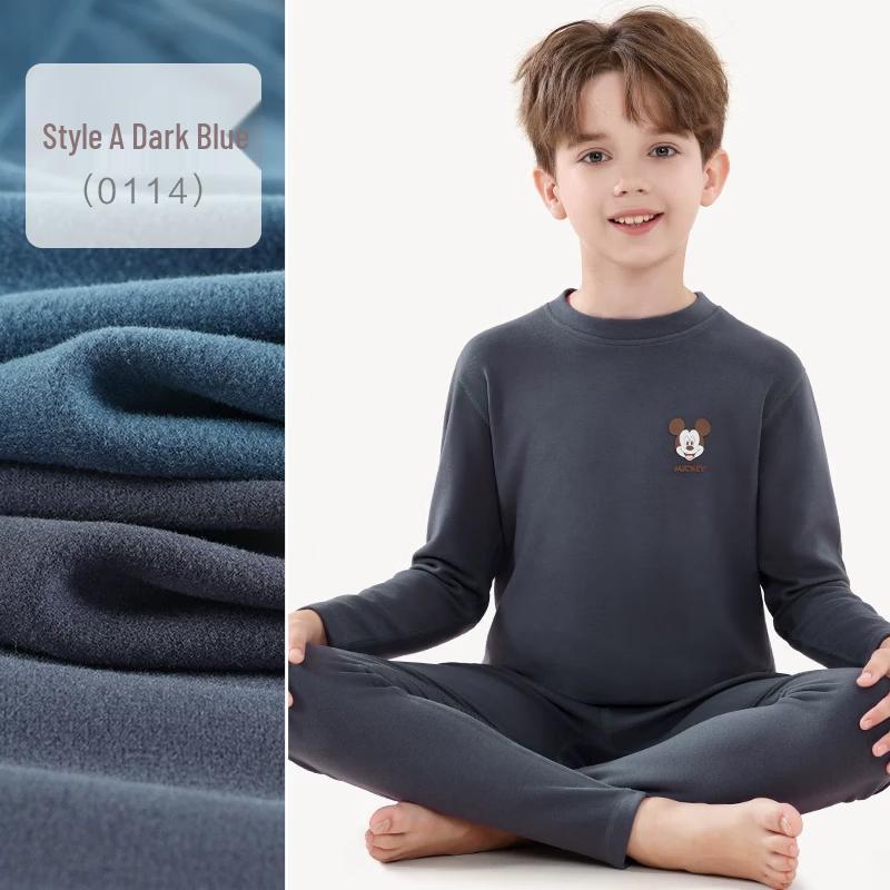 Disney Boys' Thermal Underwear Set - Antibacterial Long Johns