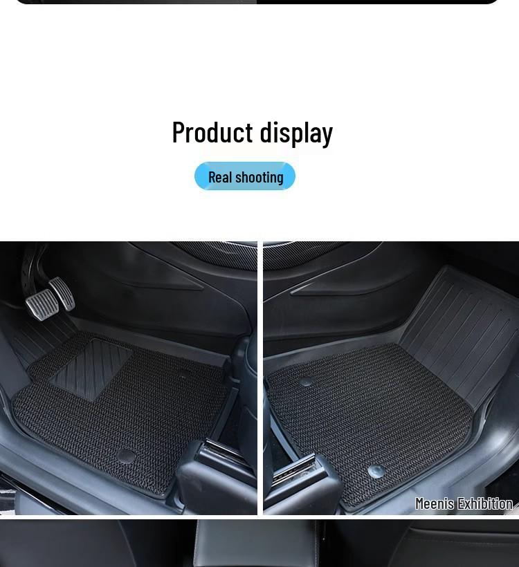 Custom TPE Floor and Trunk Mats for Tesla Model 3 & Y