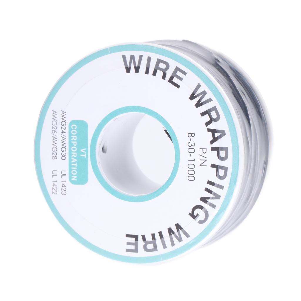 0.25mm WiRe Wrapping Single Wire Core Strand 30AWG Cable 250meter Black