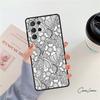 Hawaiian Ornament phone case For Samsung Galaxy S24 S25 S23 S22 Ultra Note 10 20 Plus S20 S21 FE Cover
