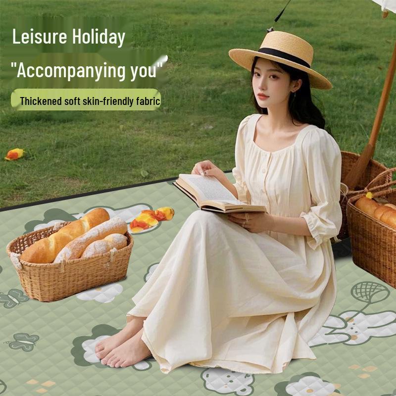 2025 Waterproof Thick Picnic & Beach Mat - Portable, Moisture-Proof for Camping & Outdoors