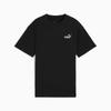 Puma Ess Small No. 1 Logo Relaxed Boys' T-Shirt Black 68492001 R 128