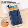 Universal Mobile Phone Stand Pu Leather Magnetic Wallet Case For Magsafe Magnetic Card Holder Pocket Cover With Bracket Card Bag