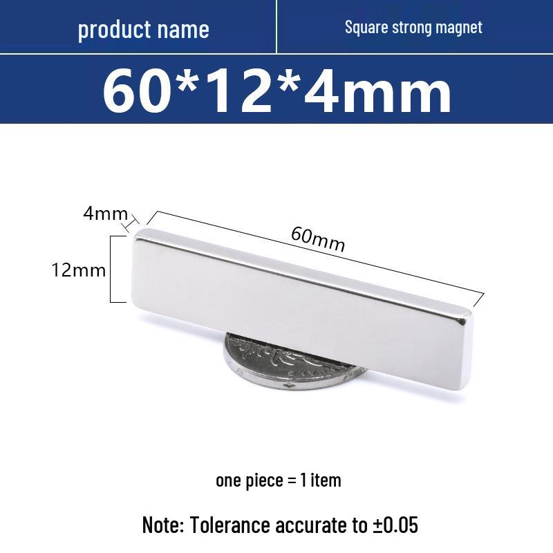 N52 Neodymium Iron Boron Square Magnet – Strong Rare Earth Permanent Magnet