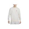 Nike Logo Print Crew Neck Sweatshirt Men Tops Light-Ivory FN8515-110