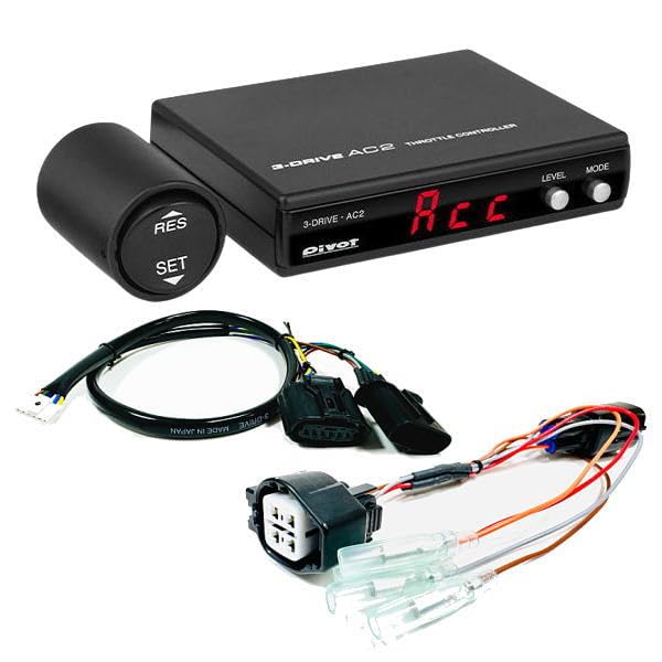 

PIVOT AC2 Throttle Controller with Brake as a 3-drive Auto-Cruise Function, Vehicle-Specific Harness TH-2A, Harness BR-12 [Buy Set] AC2/TH-2A/BR-12