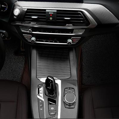 Adesivos de Console Interior em Fibra de Carbono BMW X3/X4 2018-2021 (G01/G02)