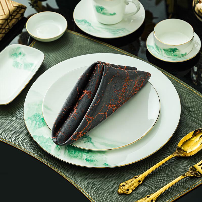 Tao Xiang Hui New Chinese Style Ceramic Dining Set