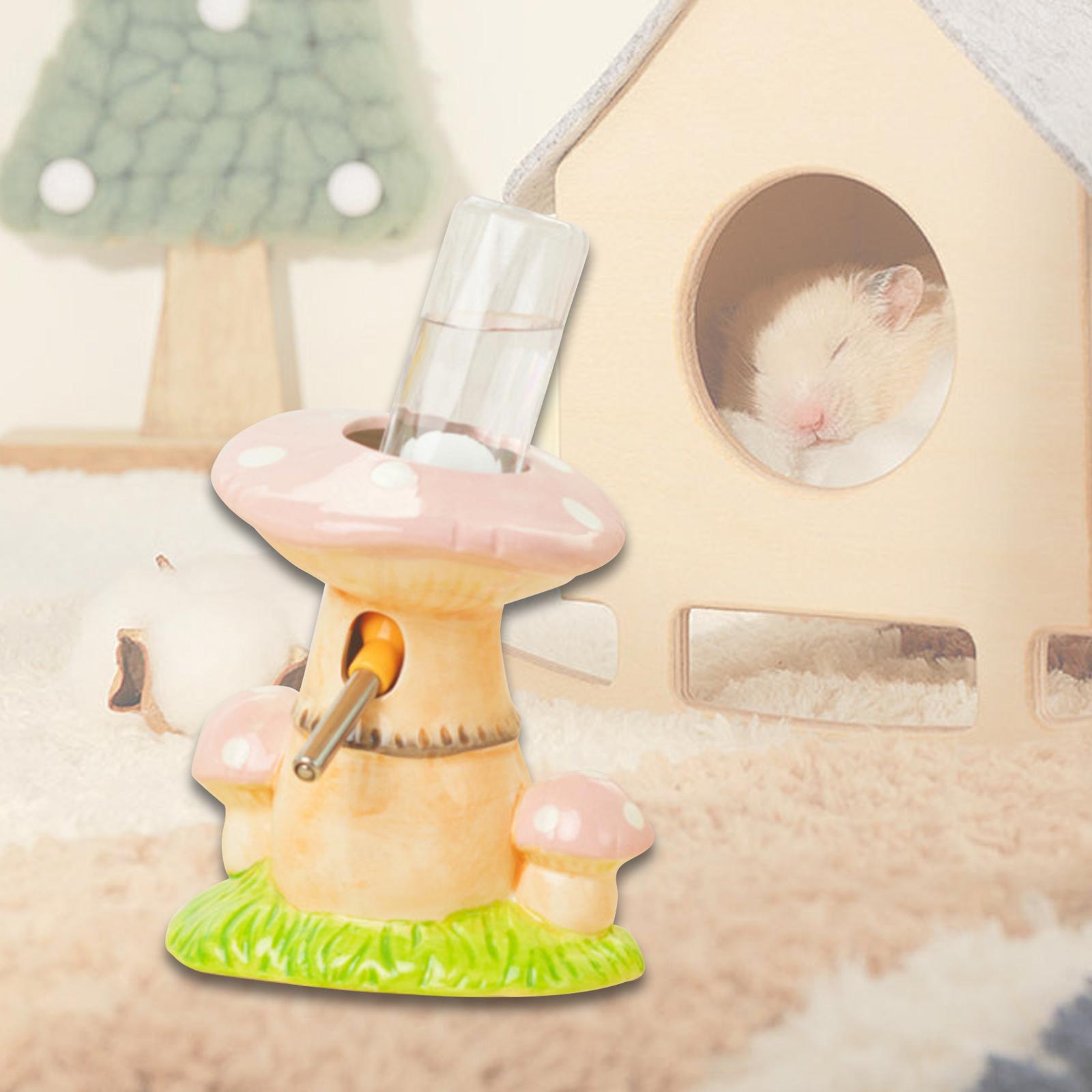 

Підставка-тримач для поїлки хом яка Легка, герметична, легка в чищенні Клітка рожевий