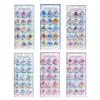 DIY 3D Stickers Decorative Computer Decals Decorative Laptop Stickers Cute Relief Glitter Candy For Scrapbooking Phone Decor