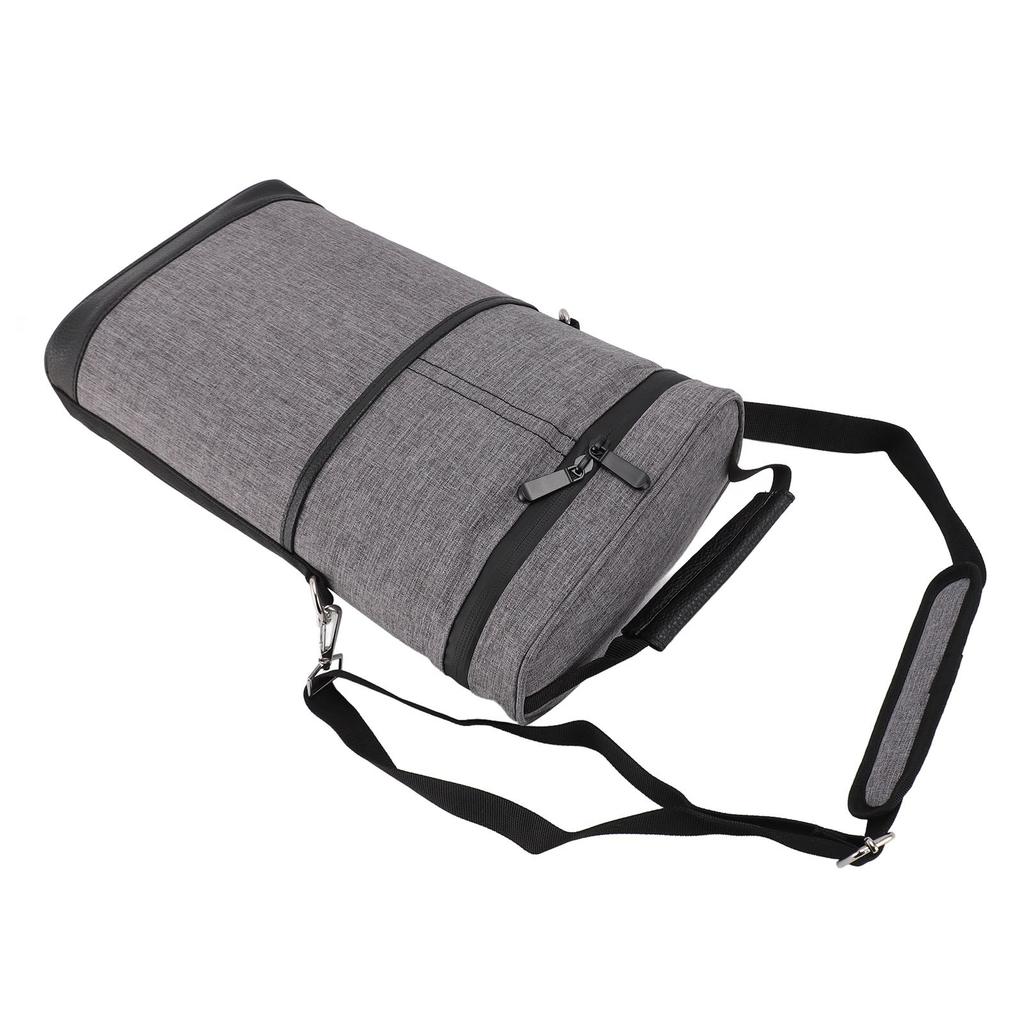 2 Bottle Wine Cooler Bag Leakproof Insulated Padded Wine Carrier Portable Wine Case with Handle Adjustable Shoulder