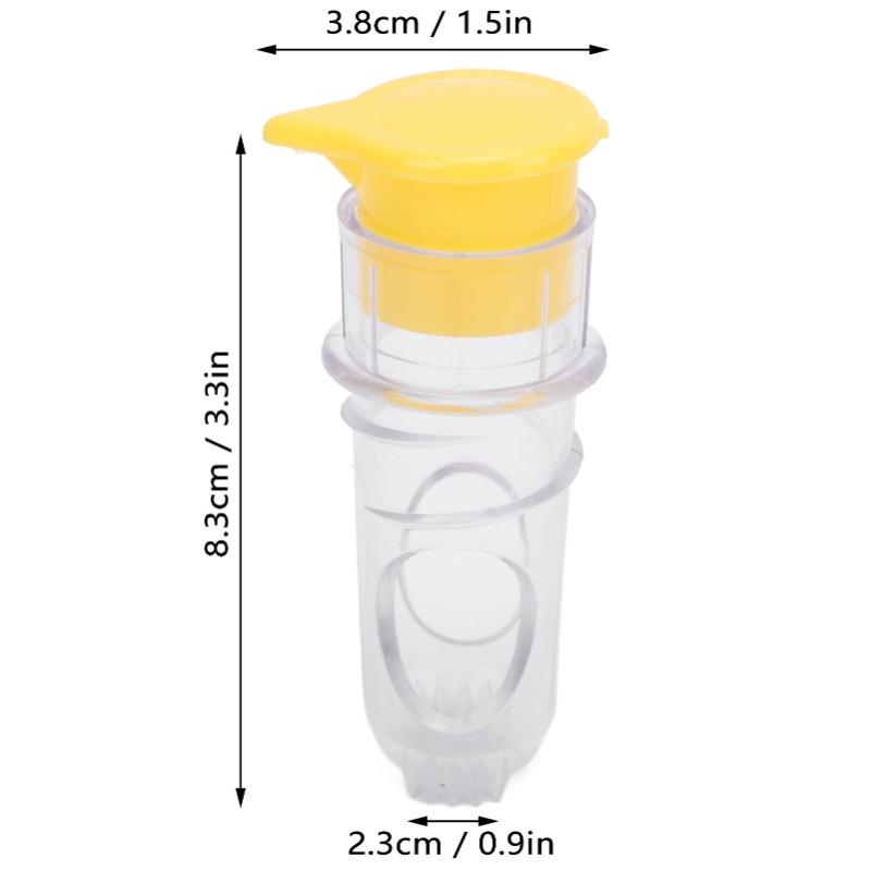 2PCS Portable Lemon Squeezer PP ABS Portable Labor Saving Manual Lemon Juicer For Limes Citrus