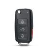 Pouzdro na klíč s dálkovým ovládáním pro Vw Eos Golf Jetta Polo Tiguan Pro Skoda Rapid Superb Octavia Fabia Pro Seat Ibiza Leon
