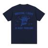Houston I Have So Many Problems Meme T Shirt Funny Retro  Raccoon in Space Funny Tee Shirt Men's Women Fashion Aesthetic T-shirt