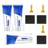 Strumento Professionale per la Riparazione di Cartongesso Set Efficiente per la Riparazione di Cartongesso con Ugello Carta Vetrata Raschietto Stucco E Strumento per Lisciare