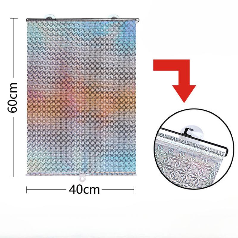 

Кухня с присоской, солнцезащитный блок, УФ-шторы, затемняющие шторы, оконные шторы, рулонные шторы 40*60cm серебряный