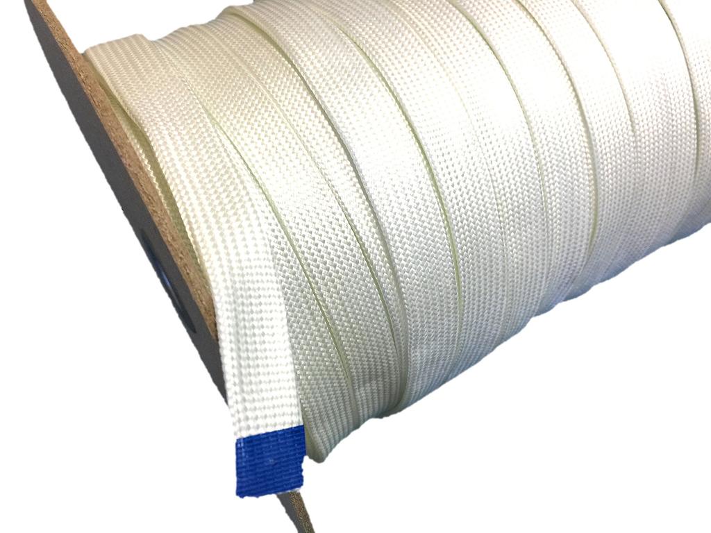 Taisei Mfg Co., Ltd. Manchon tressé en fibre de verre résistant à la chaleur, diamètre intérieur 10 mm, 100 m, bobiné